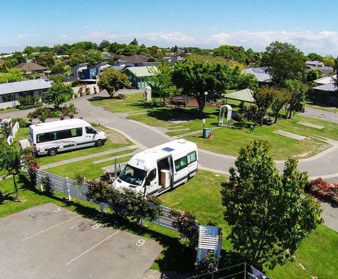 Amber Kiwi Holiday Park & Motels Christchurch Exterior foto